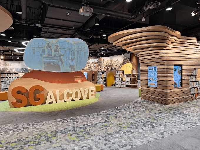 Good Places to Study in Singapore - National Library (Bugis)