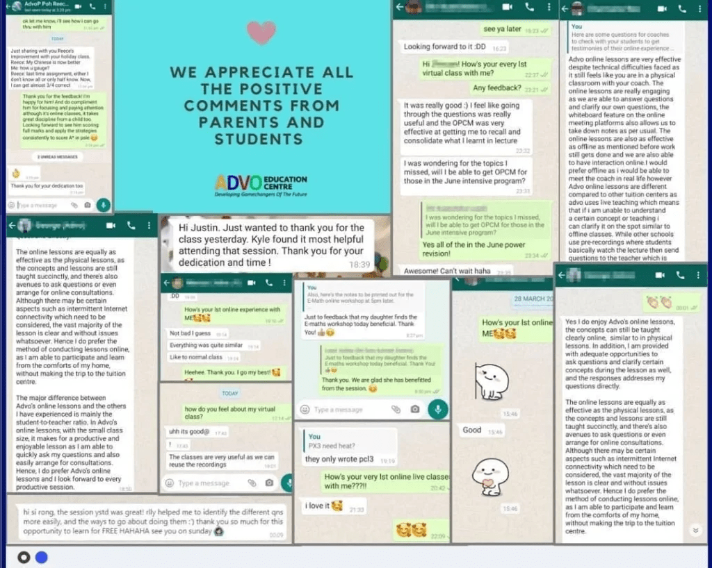 student review of chemistry tuition near me.